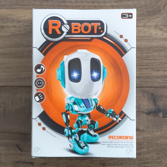 🍀NIB 🤖 Interactive Mini Robot Toy - Picture 6 of 10